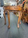 Demilune Console Table - Teak Wood