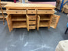 Louver Buffet Cabinet – Natural Finish - Mindi Wood