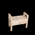 Single Bench Seat - Suar Wood