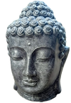 Buddha Face - Black