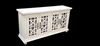 Buffet Cabinet - Mindi Wood - White Wash Finish - 160cms