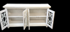 Buffet Cabinet - Mindi Wood - White Wash Finish - 160cms