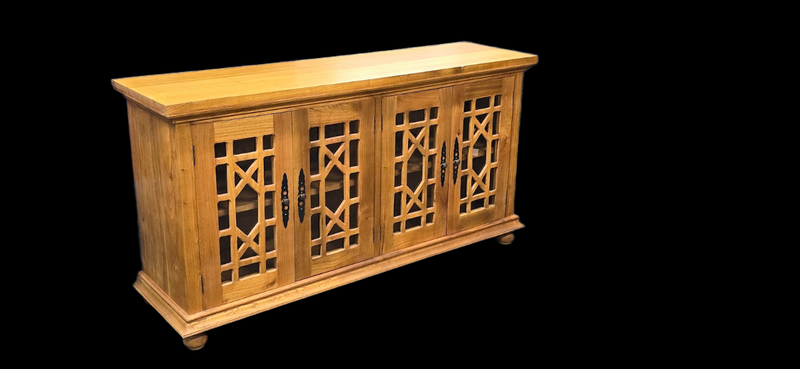 Buffet Cabinet - Mindi Wood - Natural Waxed Finish - 160cms