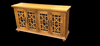 Buffet Cabinet - Mindi Wood - Natural Waxed Finish - 160cms