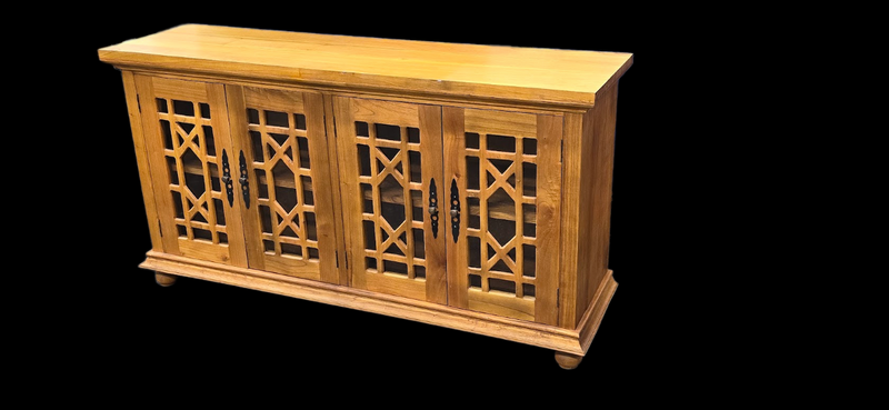 Buffet Cabinet - Mindi Wood - Natural Waxed Finish - 160cms