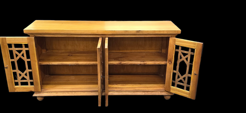 Buffet Cabinet - Mindi Wood - Natural Waxed Finish - 160cms