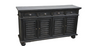 Black Wash Buffet Sideboard - Mindi Wood - 160cms