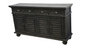Black Wash Buffet Sideboard - Mindi Wood - 160cms