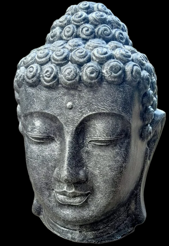 Buddha Face - Black