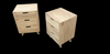 Bedside Table (Set) - Mindi Wood