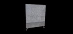 Lily Headboard - King Single Size - GREY FABRIC