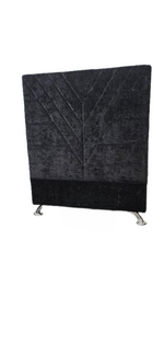 Lily Headboard - King Single Size - BLACK  FABRIC