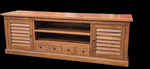 Entertainment/ TV Unit - Natural Wax Finish