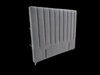 Victor Headboard - Super King Size - Light Grey Warwick Fabric - NEW ARRIVAL