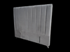 Victor Headboard - Super King Size - Steel Velvet - NEW ARRIVAL