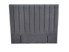 Victor Headboard - Queen Size - Dark Grey Warwick Fabric - NEW ARRIVAL