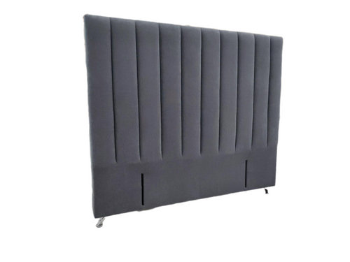 Victor Headboard - King Size - Dark Grey Warwick Fabric - NEW ARRIVAL