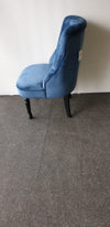 Occasional Arm Chair - Sky Blue Velvet