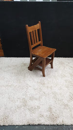 Step ladder chair - teak wood