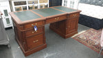 Partner's Writing Desk - Mahogany Wood