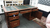 PARTNERS WRITING DESK - Mahogany