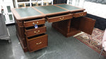 PARTNERS WRITING DESK - Mahogany