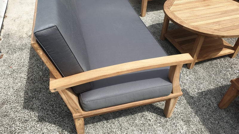 Outdoor Deep Seat Set - Teak Wood