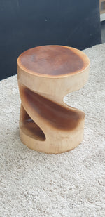 Suar Wood Stool - Round