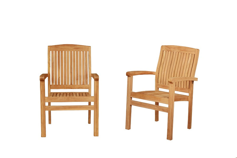 MARLEY STACKABLE CHAIRS X2