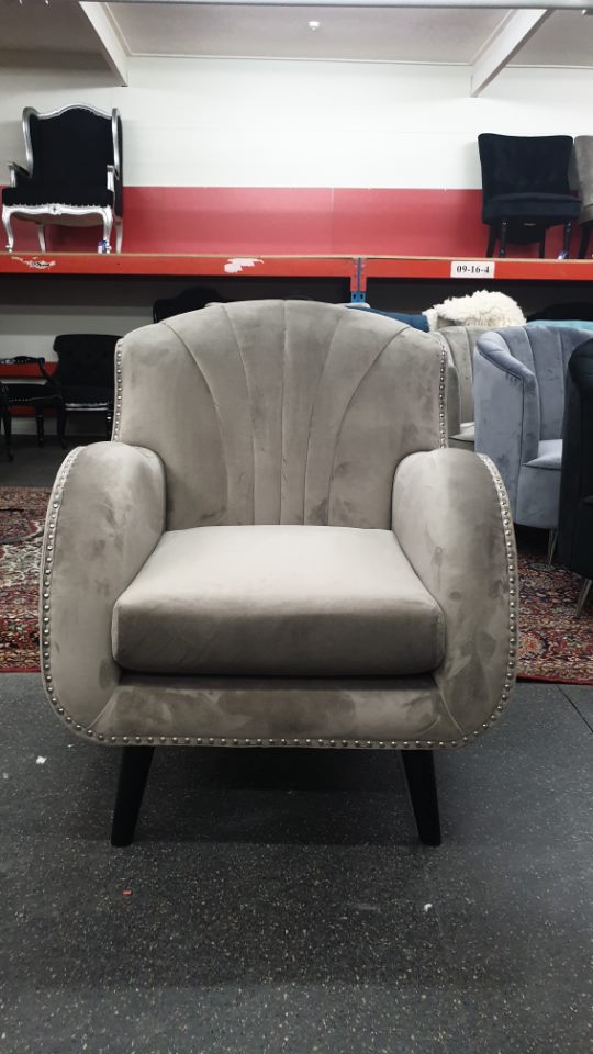 Walter Occasional Chair - Stone Grey