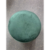 OTTOMAN WITH GOLD BASE (Green)