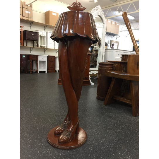 ANTIQUE IMITATION PLANT STAND (Mahogany)